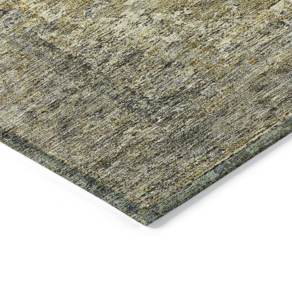 Machine Washable Indoor/Outdoor Chantille ACN2021 Khaki 9' x 12' Rug