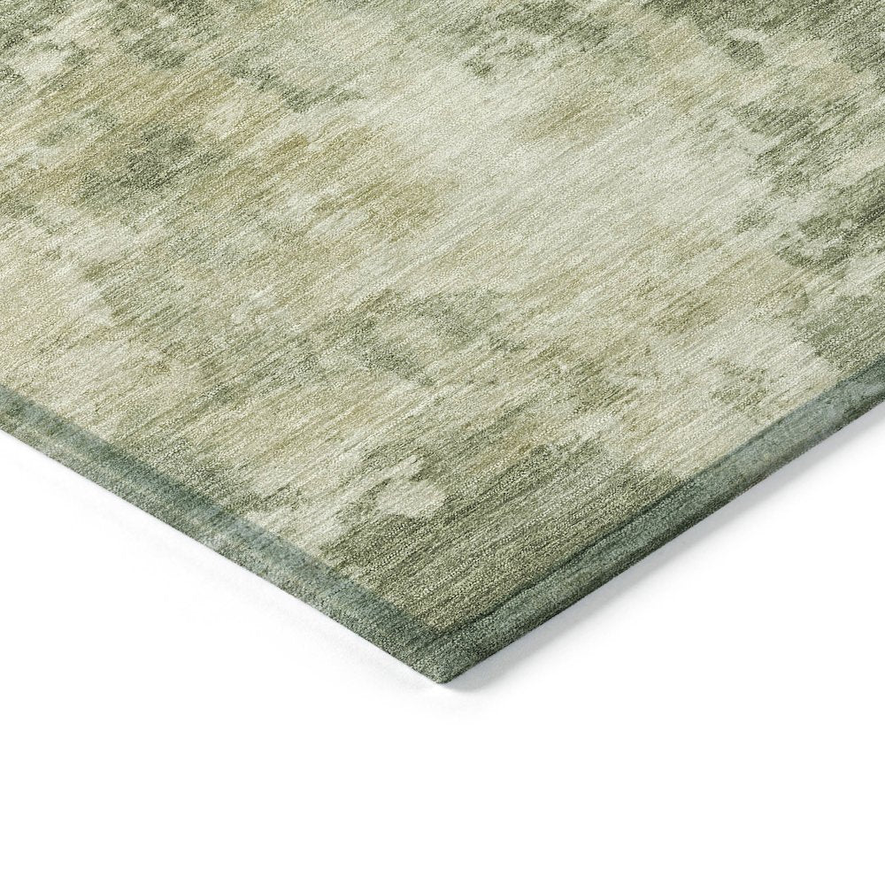 Machine Washable Indoor/Outdoor Chantille ACN2066 Sage 9' x 12' Rug