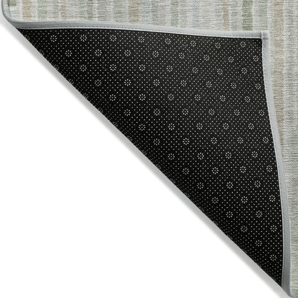 Machine Washable Indoor/Outdoor Chantille ACN2102 Sage 9' x 12' Rug