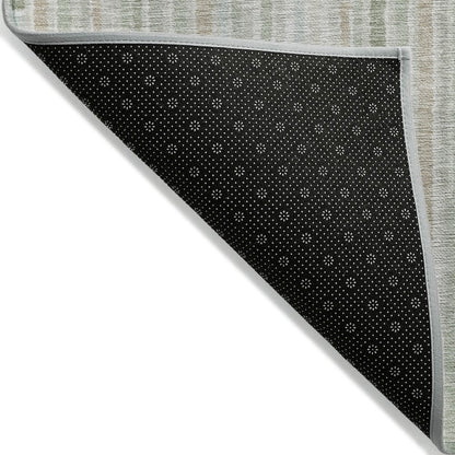 Machine Washable Indoor/Outdoor Chantille ACN2102 Sage 9' x 12' Rug