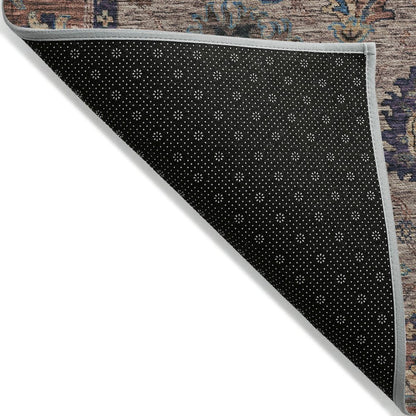 Machine Washable Indoor/Outdoor Chantille ACN2104 Mocha 9' x 12' Rug