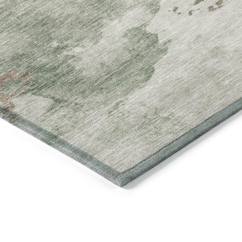 Machine Washable Indoor/Outdoor Chantille ACN2108 Aloe 9' x 12' Rug