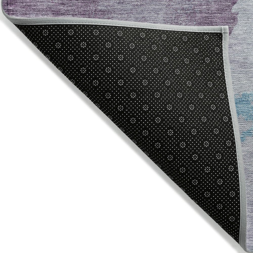 Machine Washable Indoor/Outdoor Chantille ACN2108 Lavender 9' x 12' Rug
