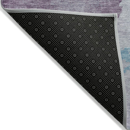 Machine Washable Indoor/Outdoor Chantille ACN2108 Lavender 9' x 12' Rug