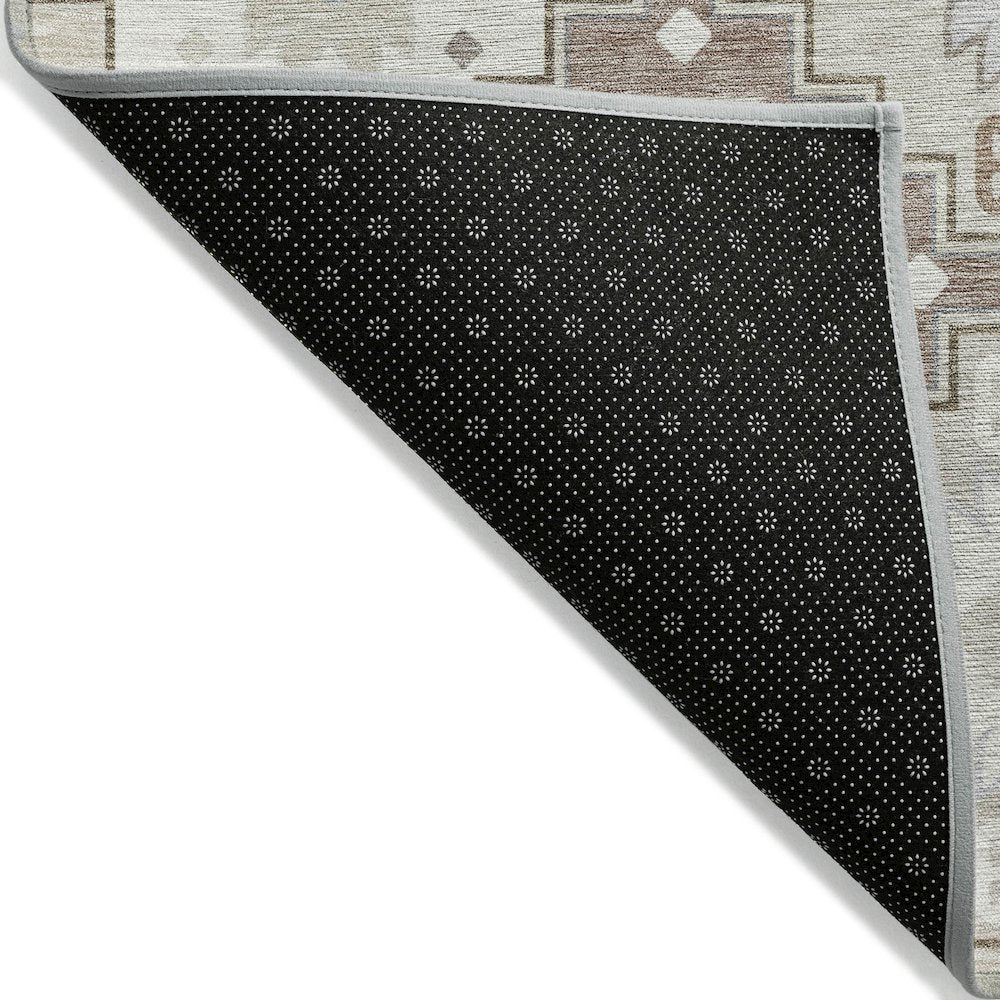 Machine Washable Indoor/Outdoor Chantille ACN2123 Ivory 9' x 12' Rug