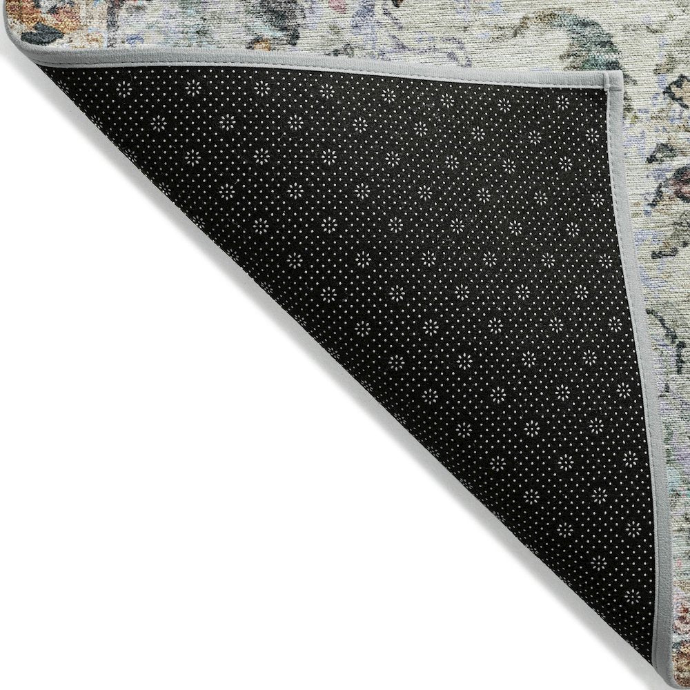 Machine Washable Indoor/Outdoor Chantille ACN2138 Sage 9' x 12' Rug