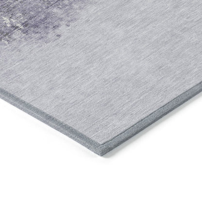 Machine Washable Indoor/Outdoor Chantille ACN2214 Lavender 9' x 12' Rug