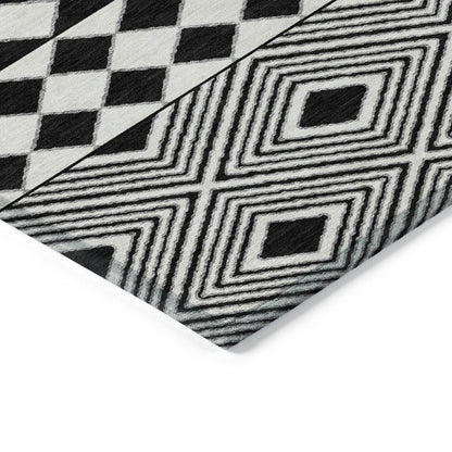 Chantille ACN898 Black 9' x 12' Rug