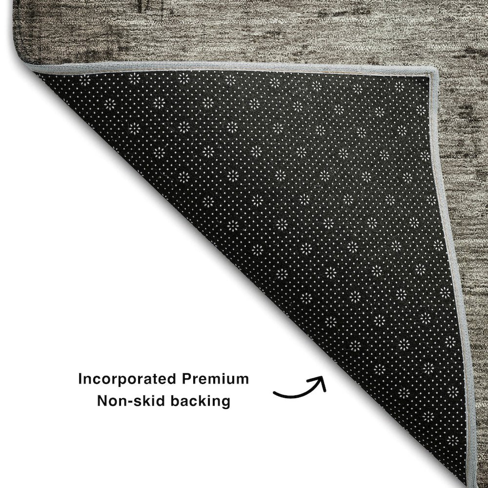 Premium Machine Washable Mayfield AMF1069 Chocolate 9' x 12' Rug