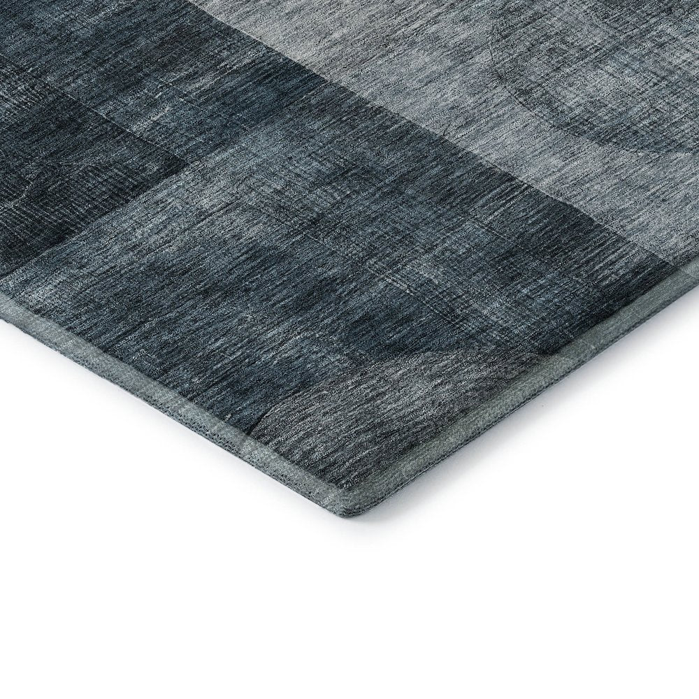 Premium Machine Washable Mayfield AMF1114 Teal 9' x 12' Rug