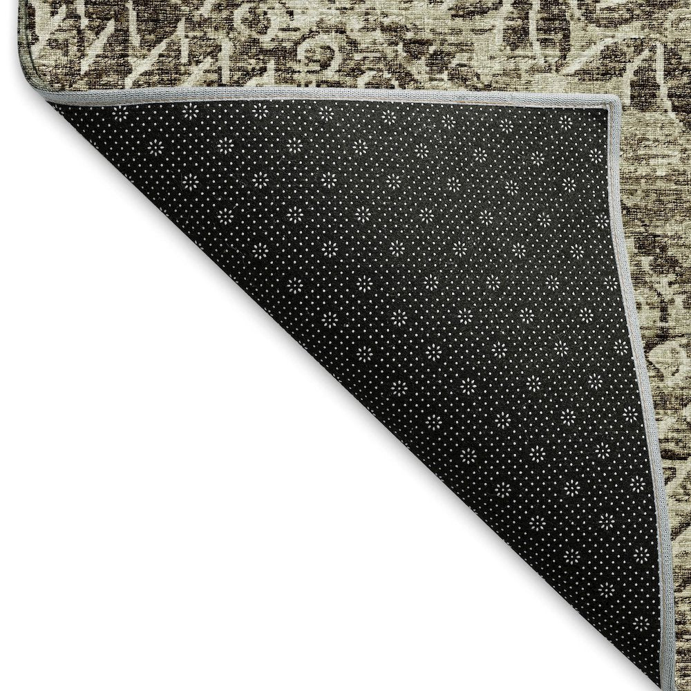 Premium Machine Washable Mayfield  Brown 9' x 12' Rug