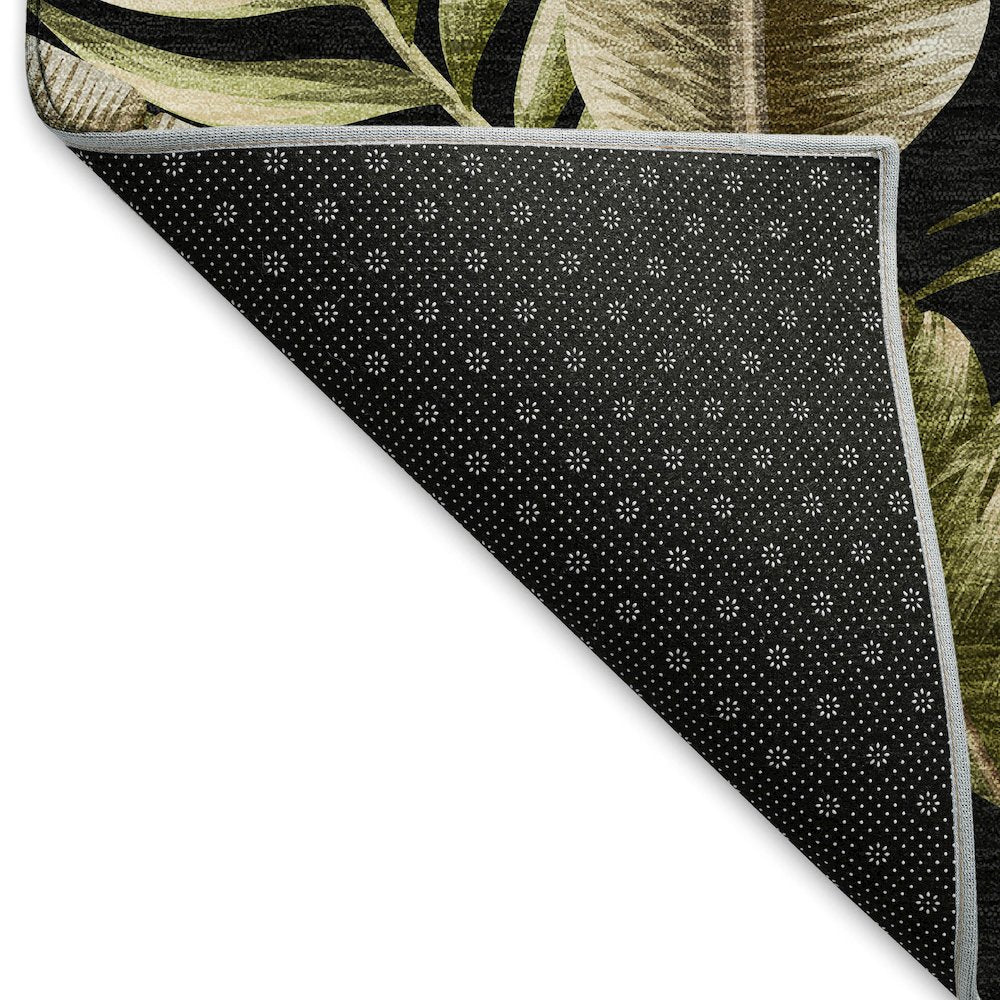 Premium Machine Washable Mayfield  Midnight 9' x 12' Rug