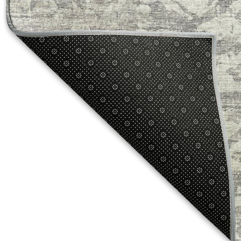 Premium Machine Washable Mayfield  Gray 9' x 12' Rug