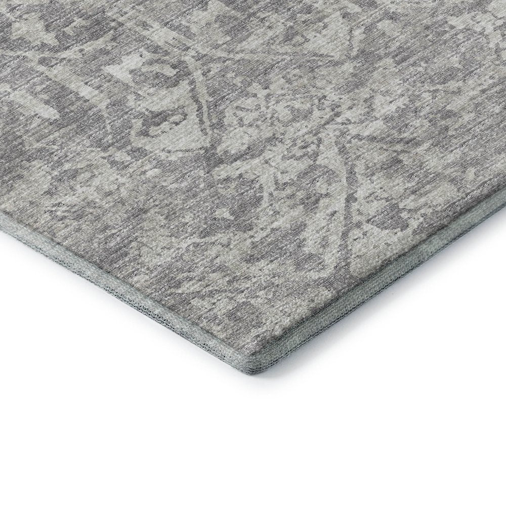 Premium Machine Washable Mayfield  Gray 9' x 12' Rug