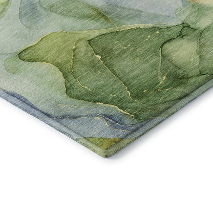 Premium Machine Washable Mayfield  Yellow 9' x 12' Rug