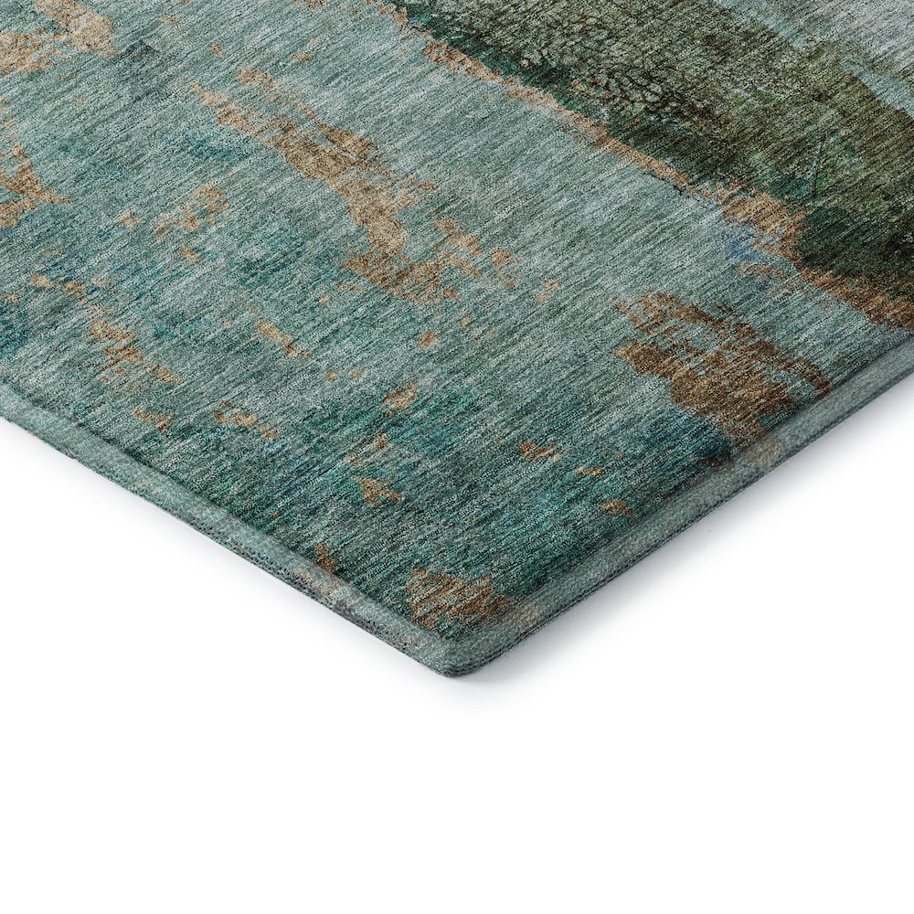 Premium Machine Washable Mayfield  Blue 9' x 12' Rug