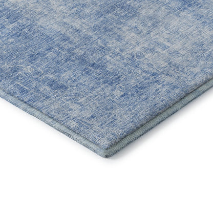 Premium Machine Washable Mayfield AMF656 Blue 9' x 12' Rug