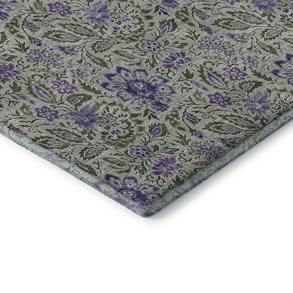 Premium Machine Washable Mayfield AMF660 Olive 9' x 12' Rug