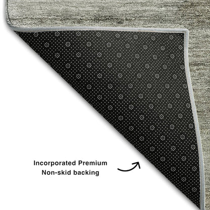 Premium Machine Washable Mayfield AMF712 Taupe 9' x 12' Rug
