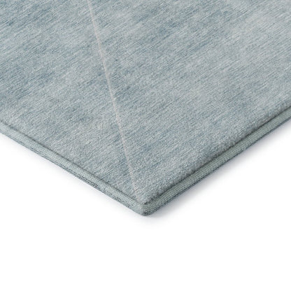 Premium Machine Washable Mayfield AMF779 Teal 9' x 12' Rug