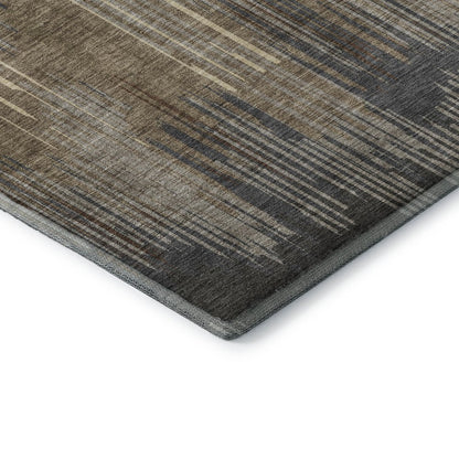 Premium Machine Washable Mayfield AMF893 Taupe 9' x 12' Rug