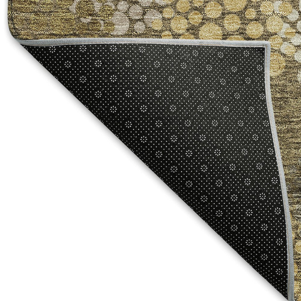 Premium Machine Washable Mayfield AMF908 Brown 9' x 12' Rug