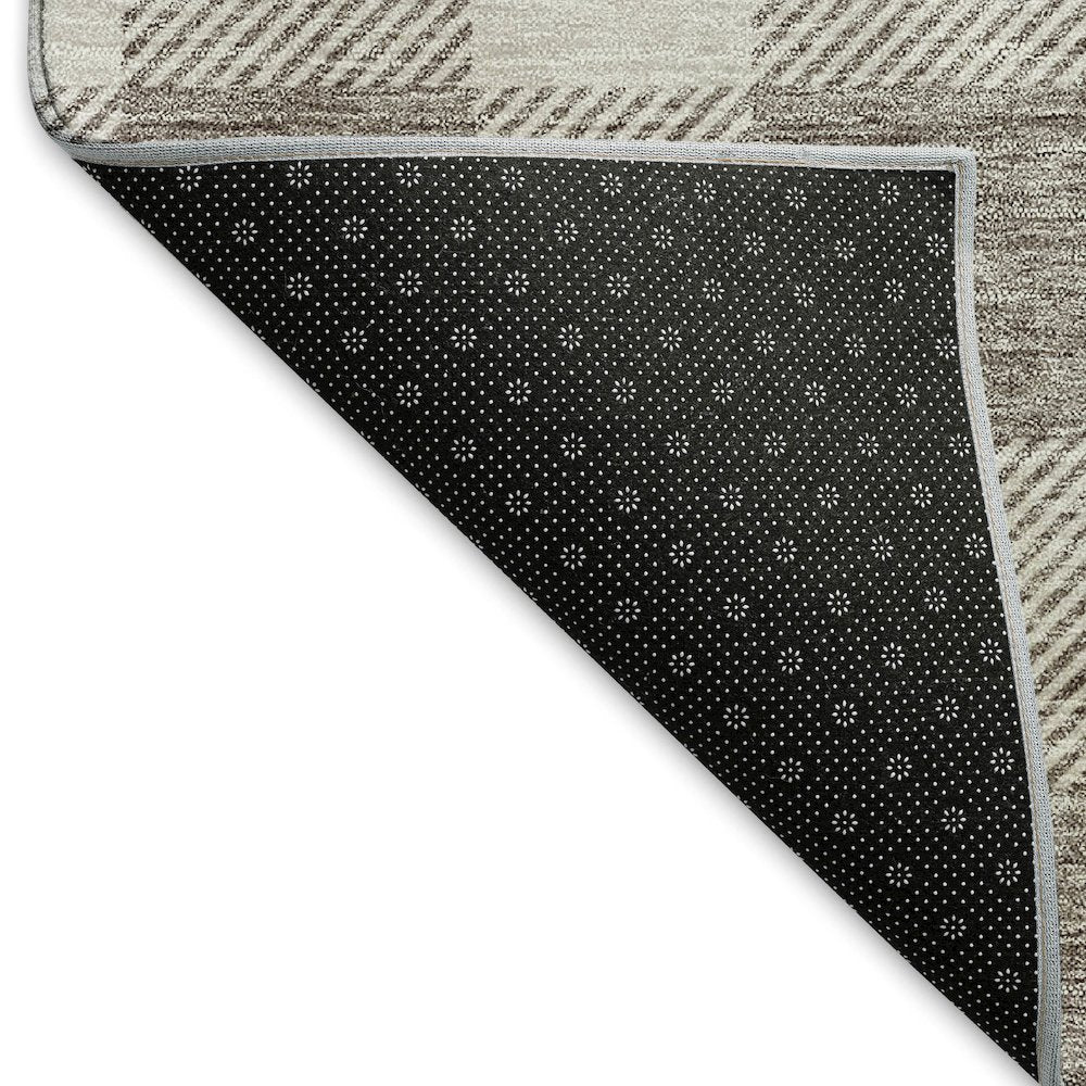 Premium Machine Washable Mayfield AMF923 Taupe 9' x 12' Rug
