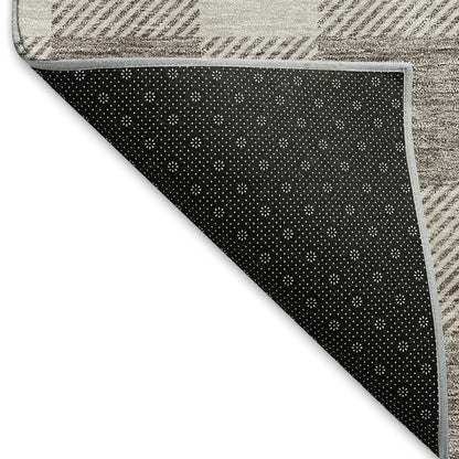 Premium Machine Washable Mayfield AMF923 Taupe 9' x 12' Rug