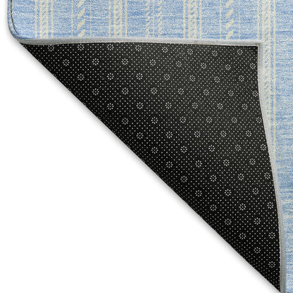 Premium Machine Washable Mayfield AMF929 Sky 9' x 12' Rug