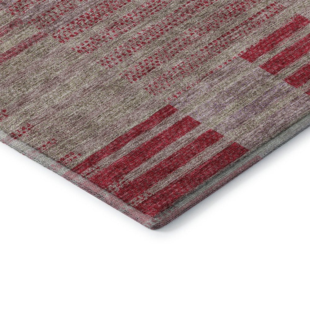 Premium Machine Washable Mayfield AMF954 Garnet 9' x 12' Rug