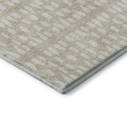 Premium Machine Washable Mayfield AMF963 Beige 9' x 12' Rug