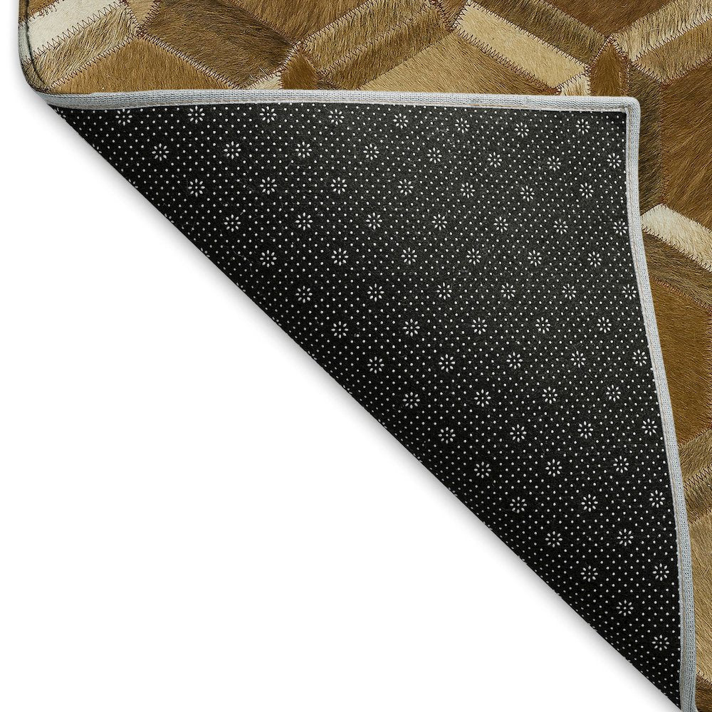 Premium Machine Washable Mayfield  Brown 9' x 12' Rug