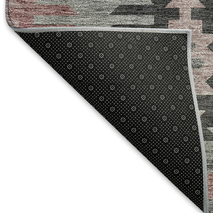 Premium Machine Washable Mayfield AMF983 Gray 9' x 12' Rug