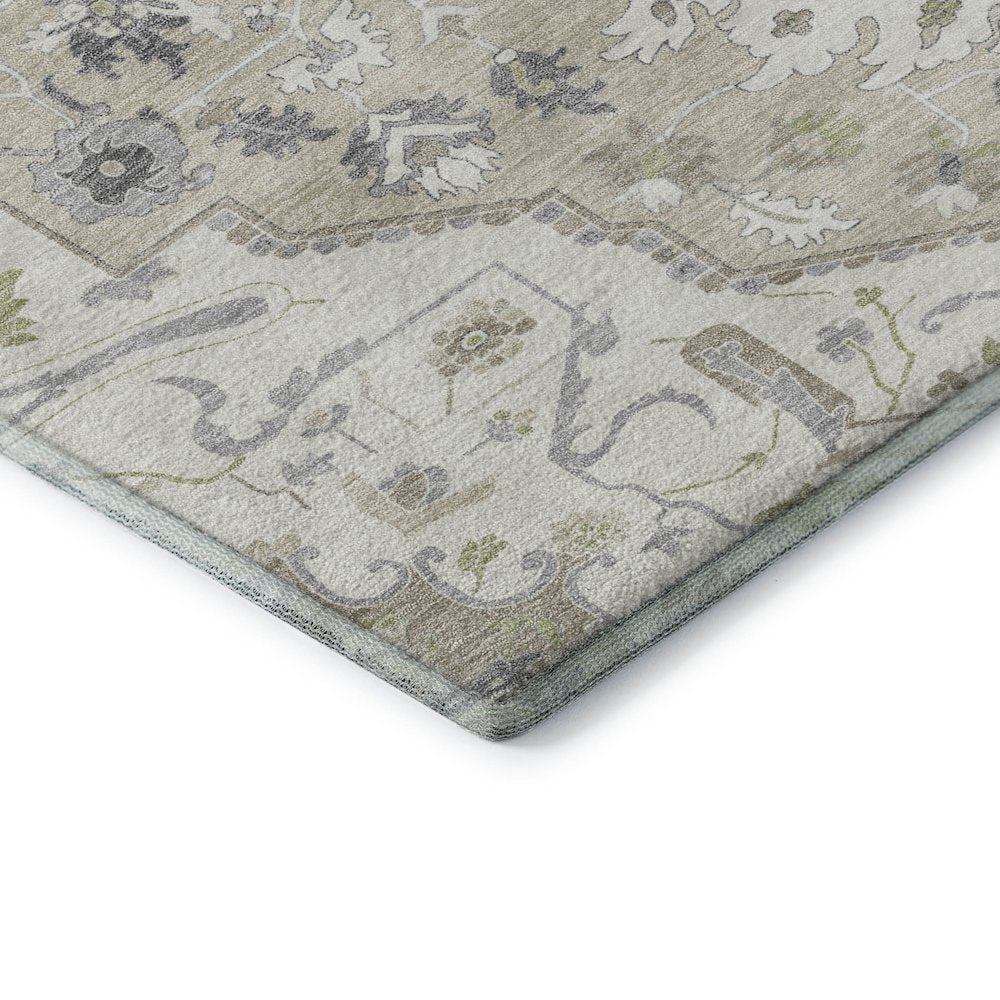 Premium Machine Washable Mayfield AMF985 Ivory 9' x 12' Rug