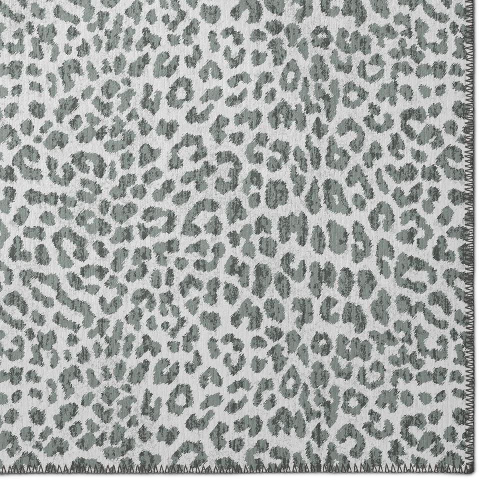 Safari Grey Animal Animal Print 8' x 10' Area Rug Grey ASF32