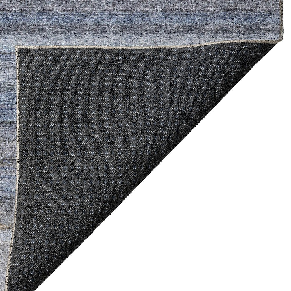 Luxury Washable Indoor/Outdoor Burano Blue 9' x 12' Rug