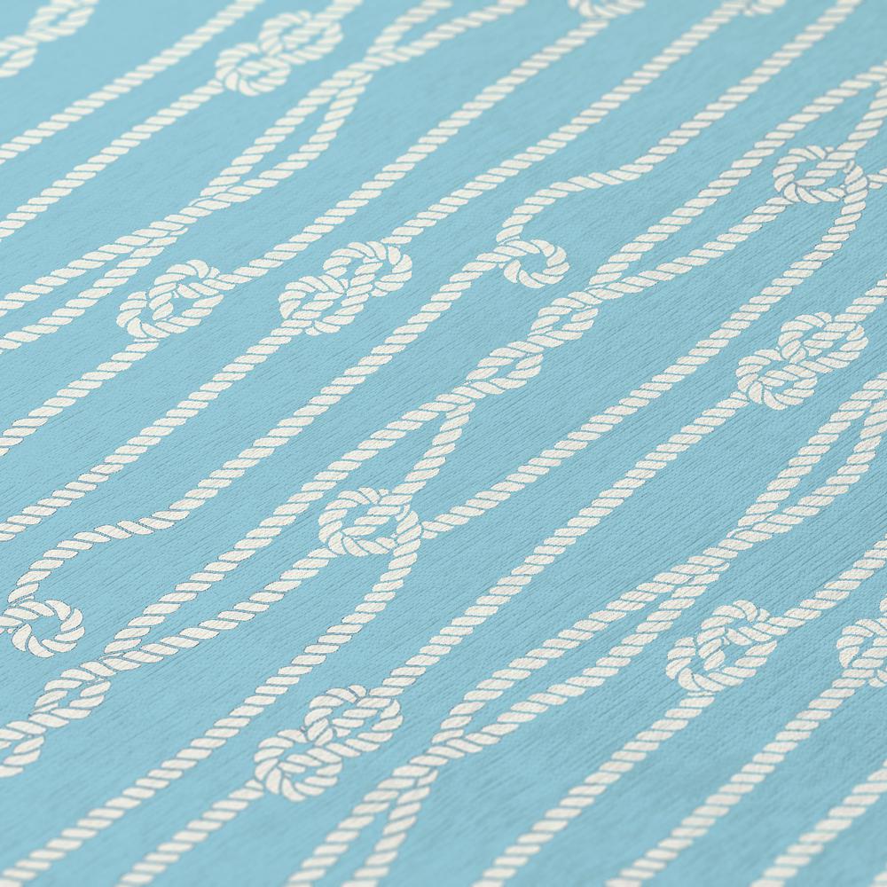 Indoor/Outdoor Harbor HA7 Lagoon Washable 9' x 12' Rug