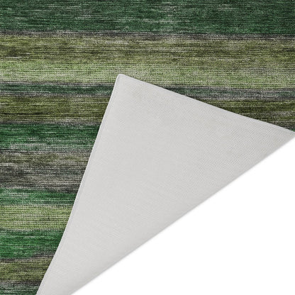 Luxury Washable Indoor/Outdoor Kochi Aloe 9' x 12' Rug