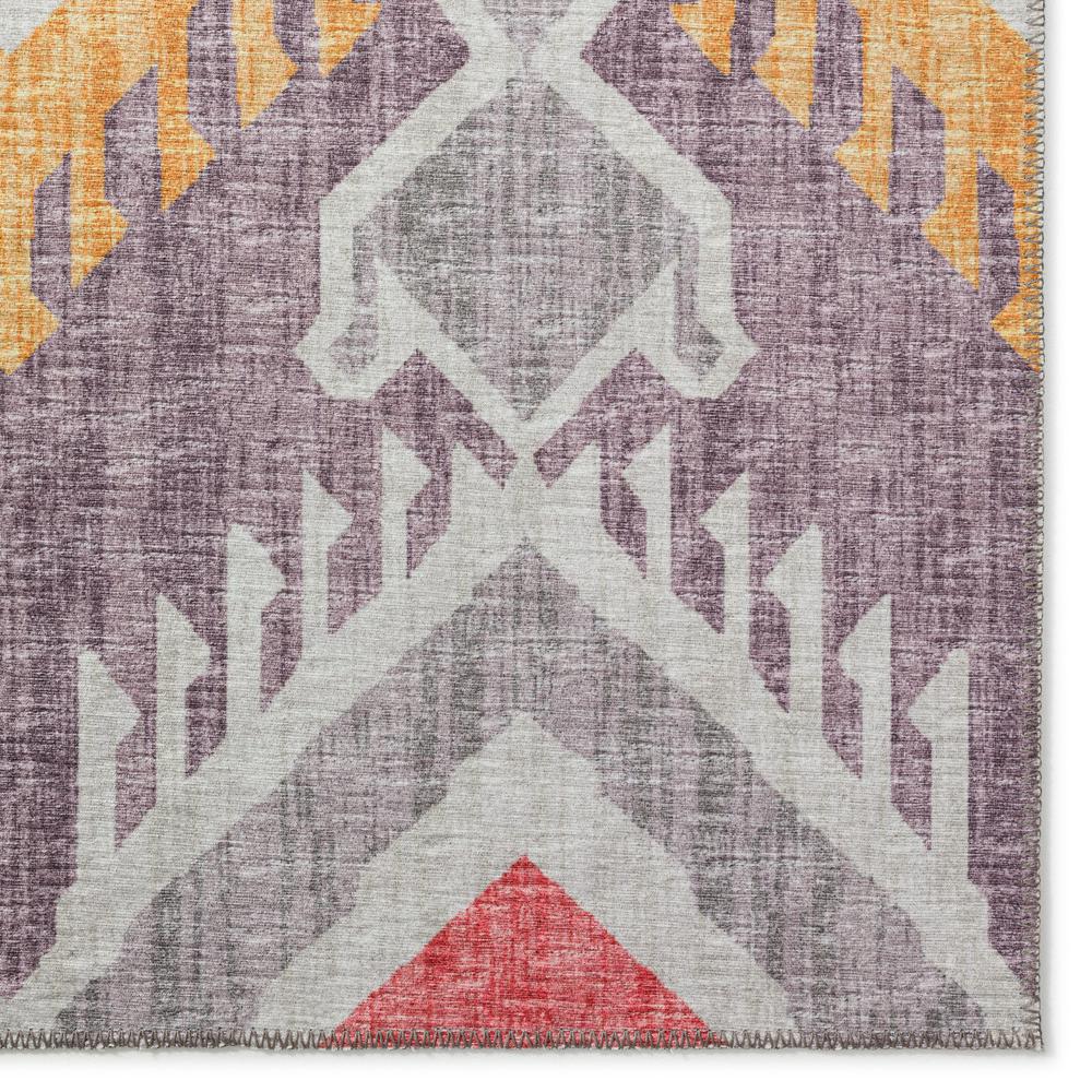 Yuma Purple Bohemian Ikat 8' x 10' Area Rug Purple AYU32