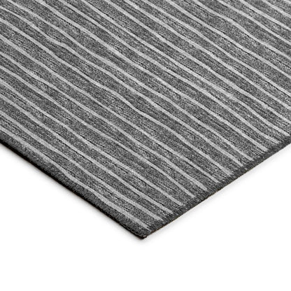 Indoor/Outdoor Laidley LA1 Grey Washable 4' x 4' Rug
