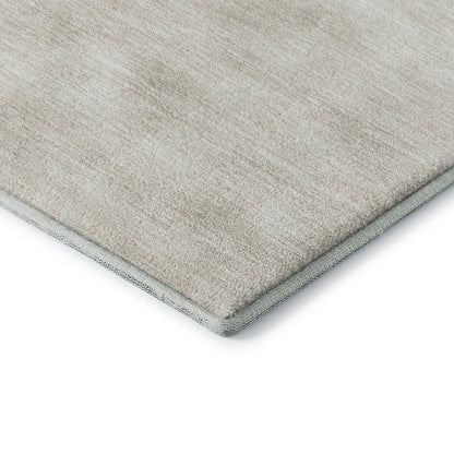 Luxury Washable Indoor/Outdoor Merry & Bright Beige 9' x 12' Rug