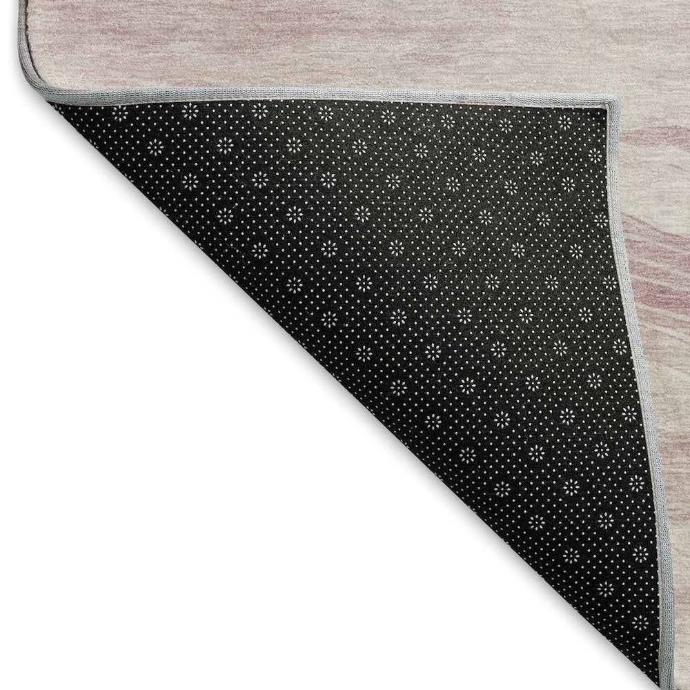 Machine Washable Indoor/Outdoor Pacifica Pink 9' x 12' Rug