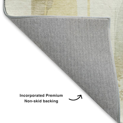 Luxury Washable Indoor/Outdoor Ravenna Beige 9' x 12' Rug