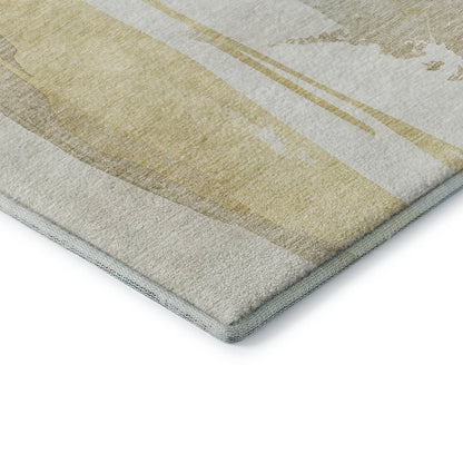 Luxury Washable Indoor/Outdoor Ravenna Beige 9' x 12' Rug