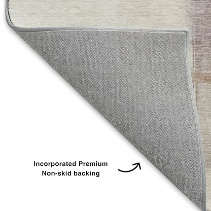 Luxury Washable Indoor/Outdoor Ravenna Blush 9' x 12' Rug