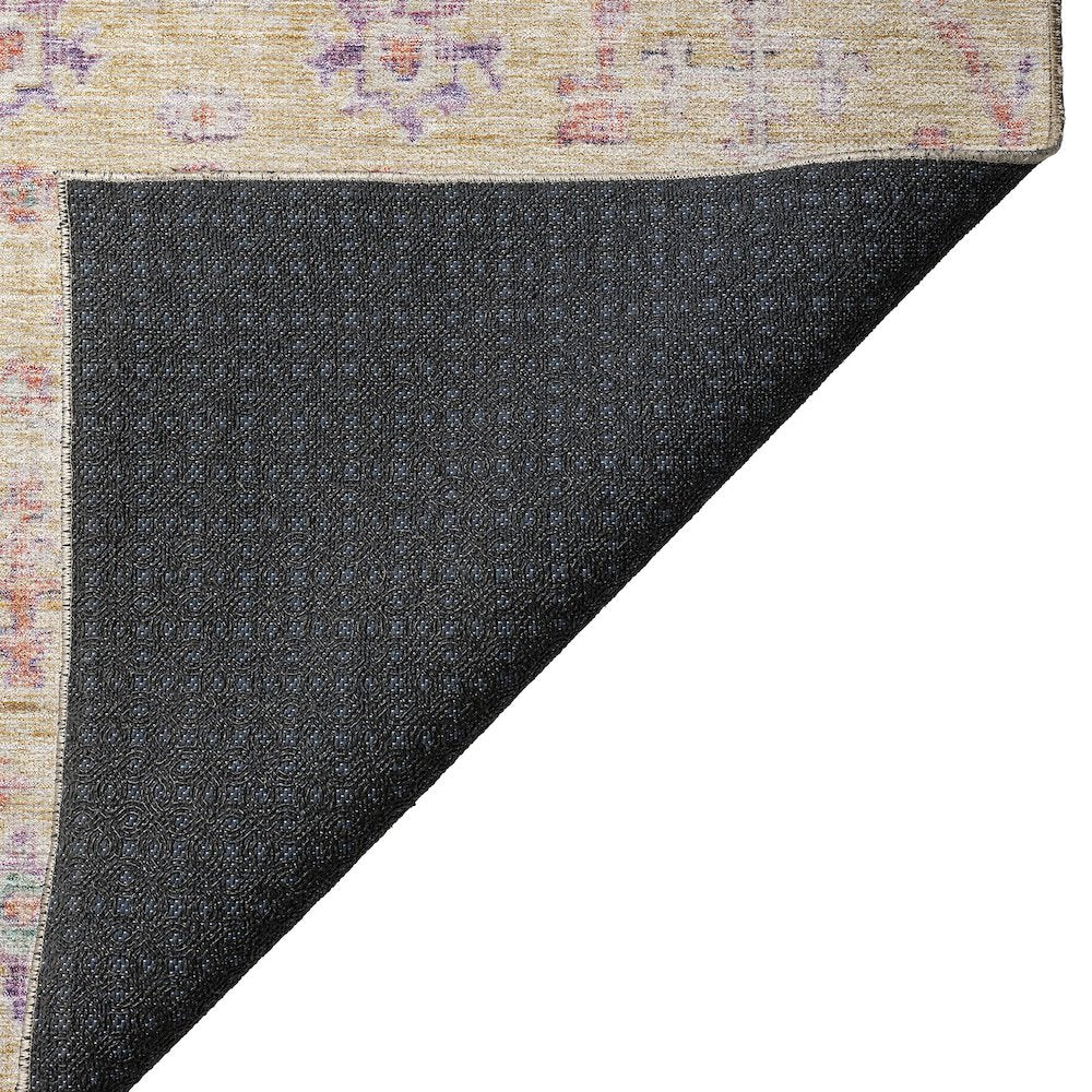 Luxury Washable Indoor/Outdoor Solace Peach 9' x 12' Rug
