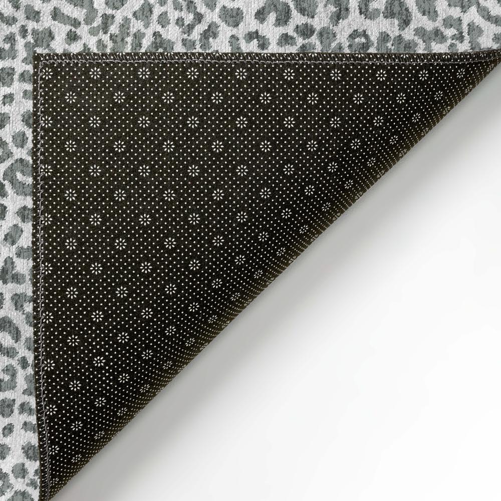Safari Grey Animal Animal Print 8' x 10' Area Rug Grey ASF32