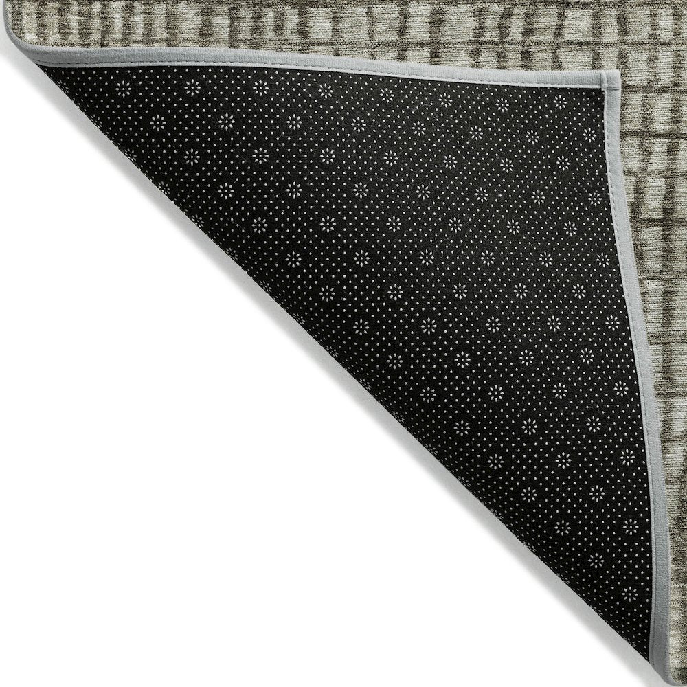 Machine Washable Indoor/Outdoor Chantille Taupe 10' x 14' Rug