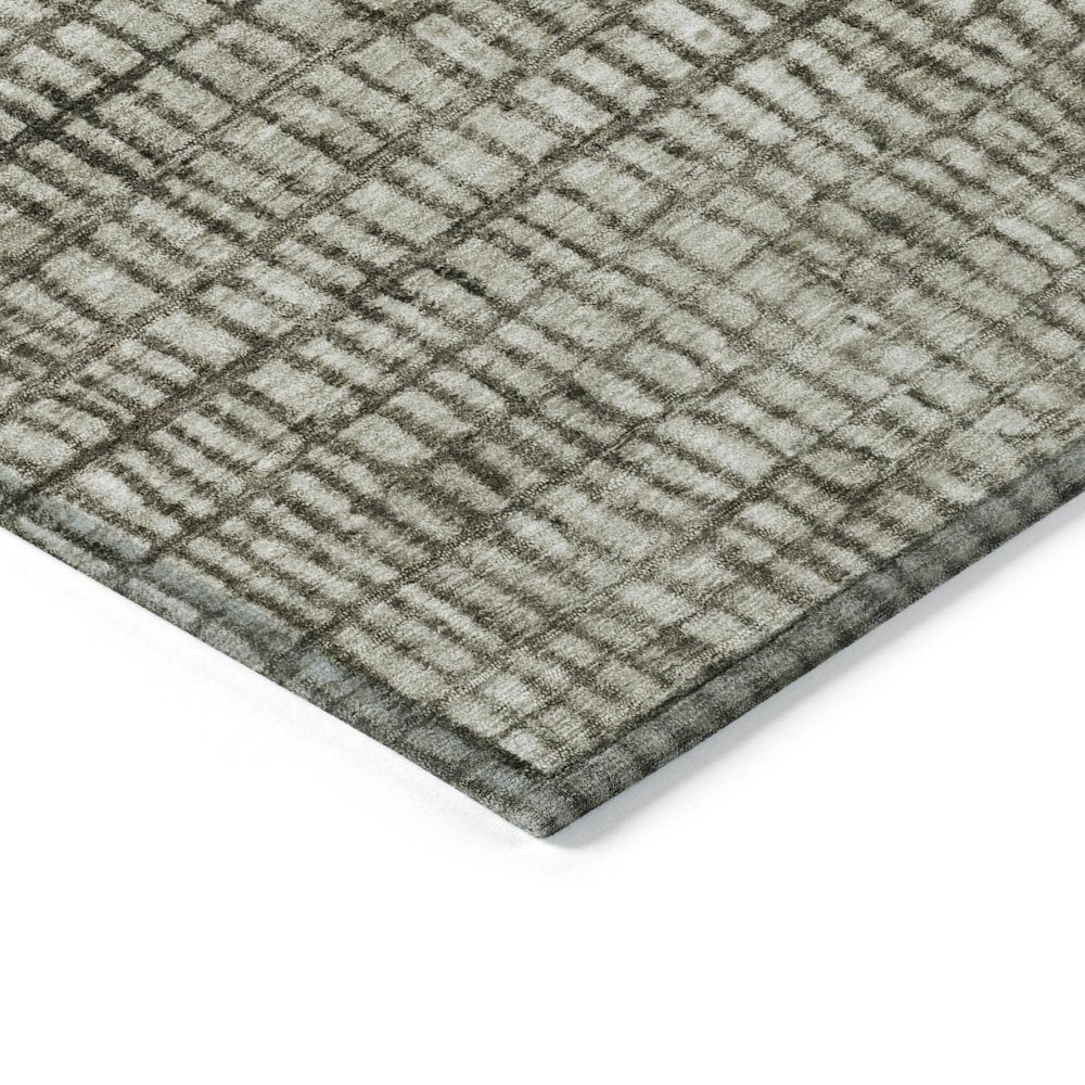 Machine Washable Indoor/Outdoor Chantille Taupe 10' x 14' Rug