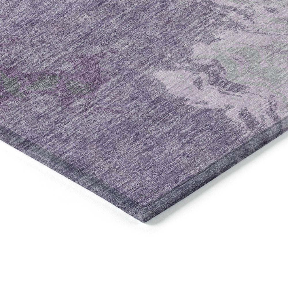 Machine Washable Indoor/Outdoor Chantille Lavender 10' x 14' Rug